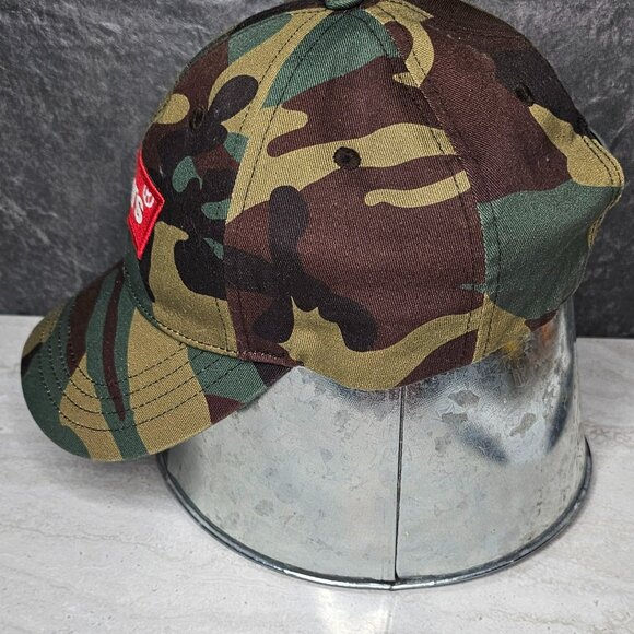 LEVI'S CAMO CAMOUFLAGE HAT CAP BASEBALL - Picture 5 of 7